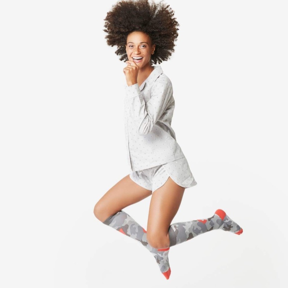 Figs Pajama Shirt and Shorts Set - Picture 2 of 9